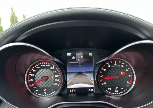 Mercedes-Benz Klasa C cena 224800 przebieg: 126700, rok produkcji 2016 z Kalisz małe 379